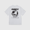 Obey Helping Hand Tee - White - Back
