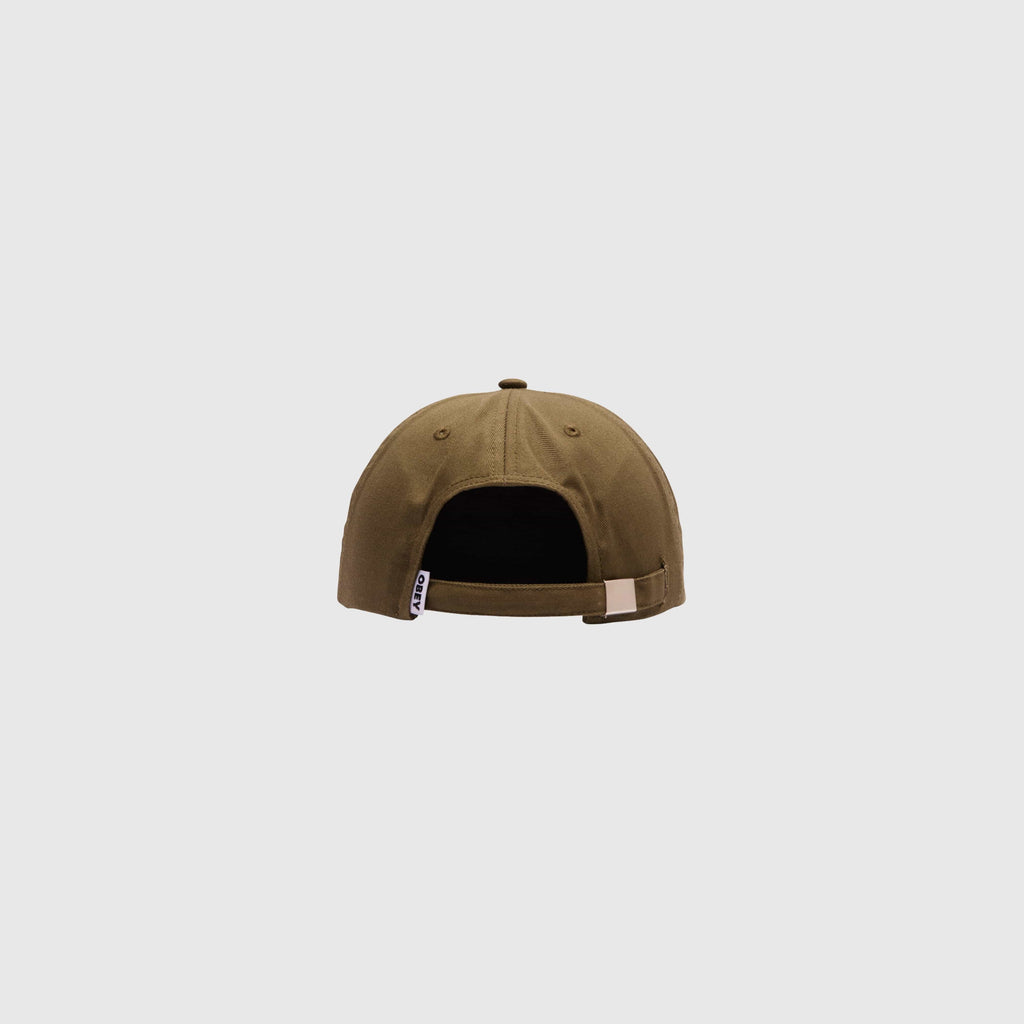 Obey Icon Patch Panel Snapback - Army - Back