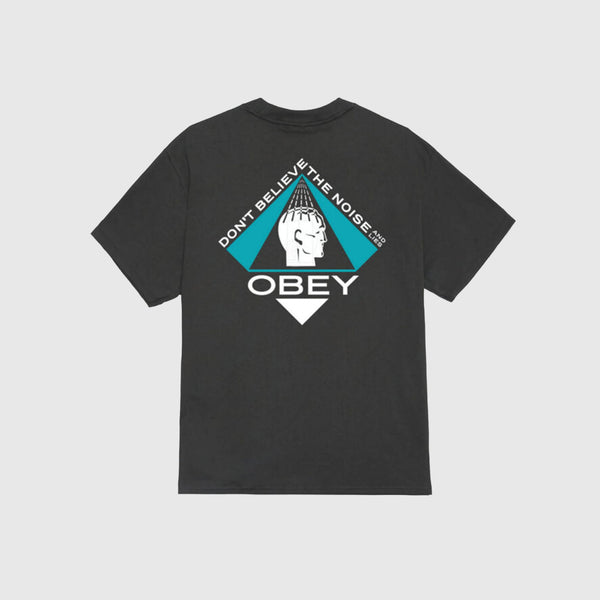 Obey Icon Pyramid - Vintage Black - Back