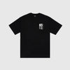 Obey Knowledge Heavyweight Tee - Black - Front