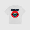 Obey Lips Tee - White - Back