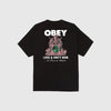 Obey Love & Unity Now Tee - Black - Back