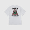 Obey Love & Unity Now Tee - White - Back
