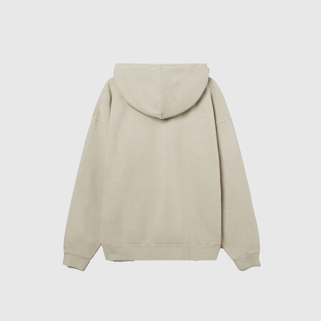 Obey Lowercase Pigment Hood - Pigment Abbey Stone - Back