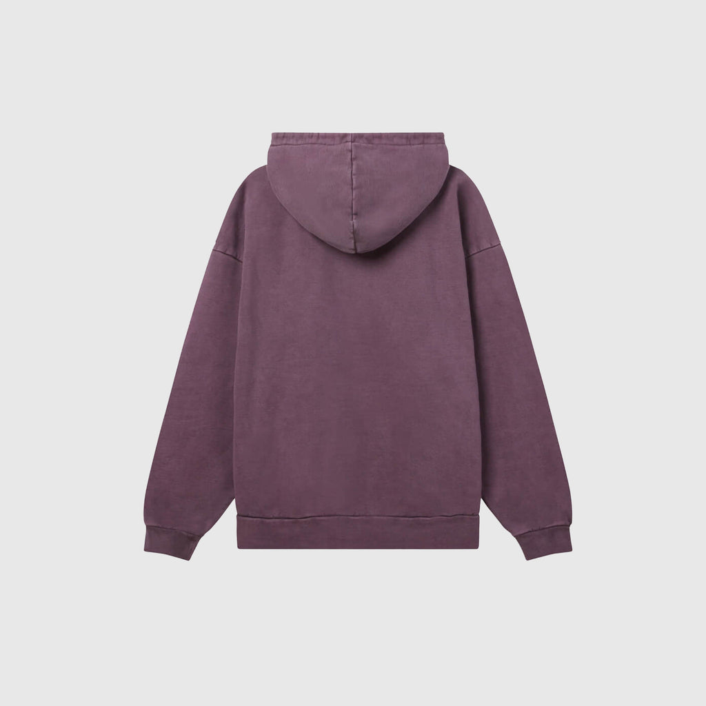 Obey Lowercase Pigment Hood - Pigment Plum Perfect - Back