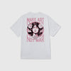 Obey Make Art Not War Tee - White - Back