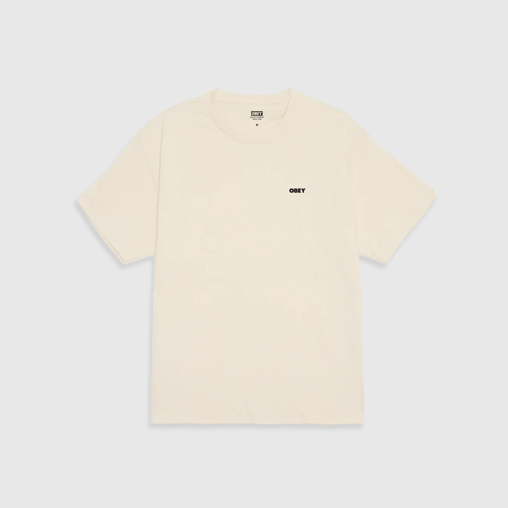 Obey Make Art Third Eye Tee - Cream - Front