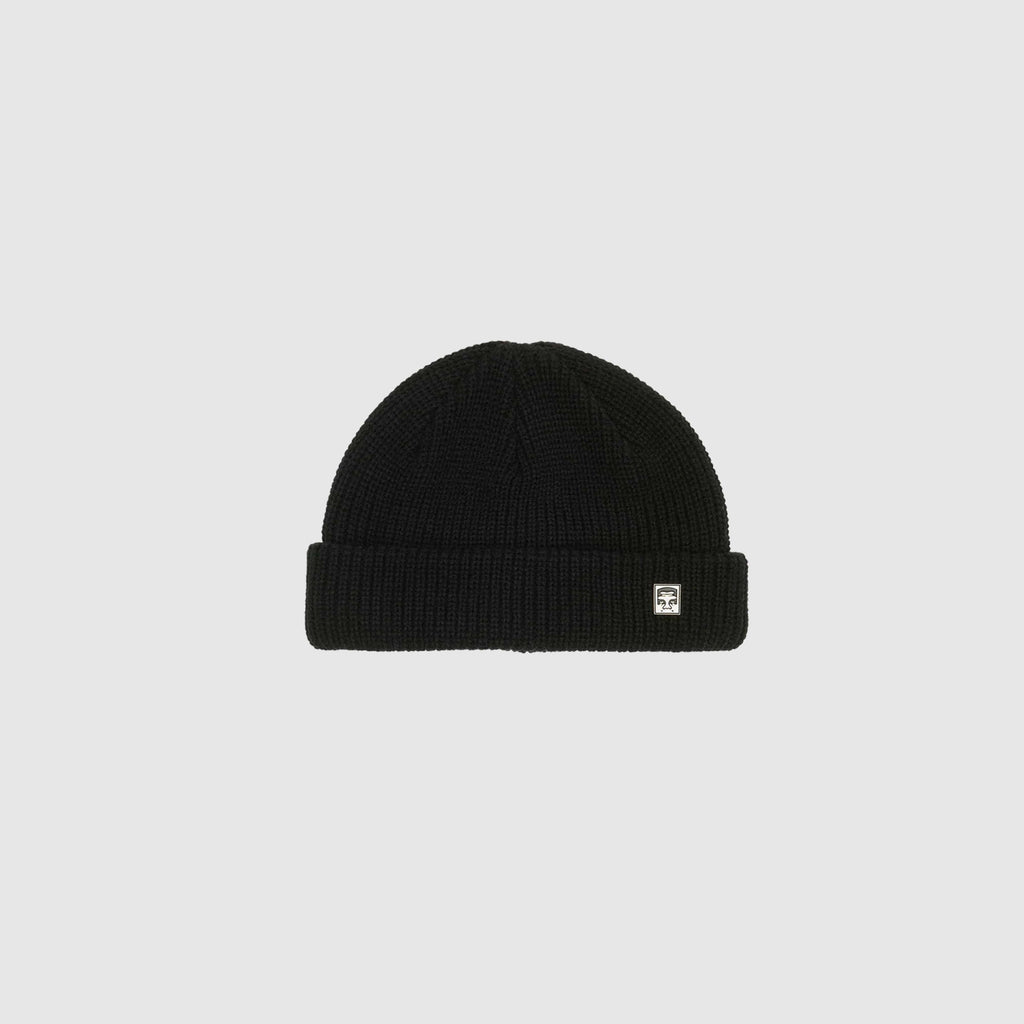 Obey Micro Beanie - Black - Front