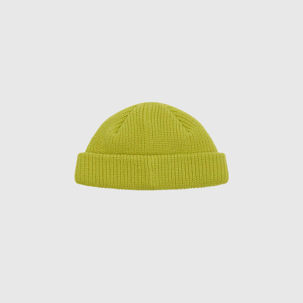 Obey Micro Beanie - Chartreuse - Back