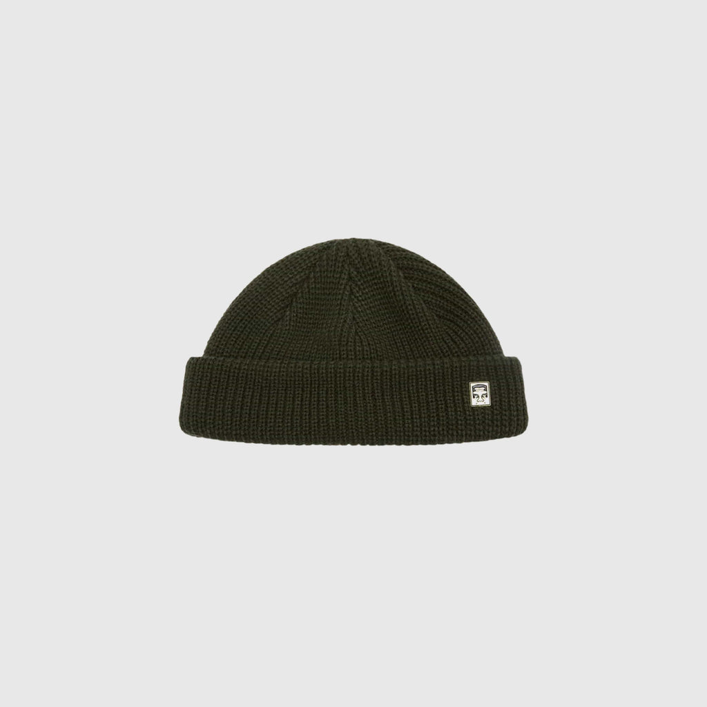 Obey Micro Beanie - Kombu Green - Front