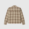 Obey Parker Zip Shirt Jacket - Unbleached Multi - Back