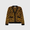 Obey Patron Cardigan - Leopard - Front