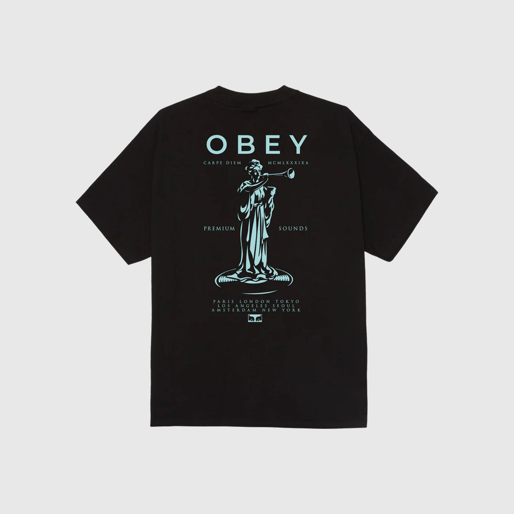 Obey Premium Sounds Tee - Black - Back