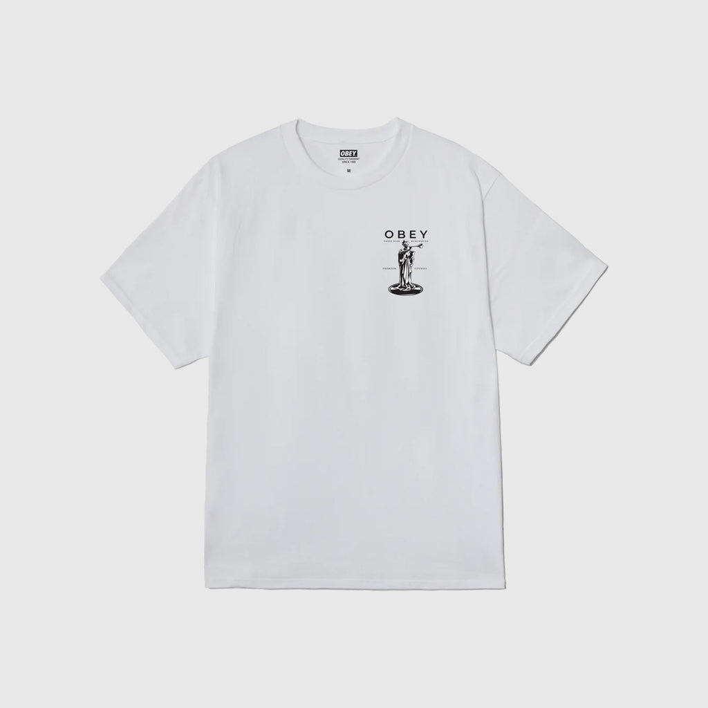 Obey Premium Sounds Tee - White - Front