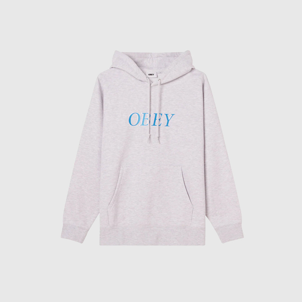 Obey Rhythm Hood - Ash Grey - Front