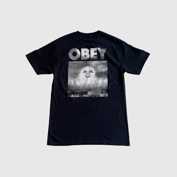 Obey Smog City Tee - Black - Back