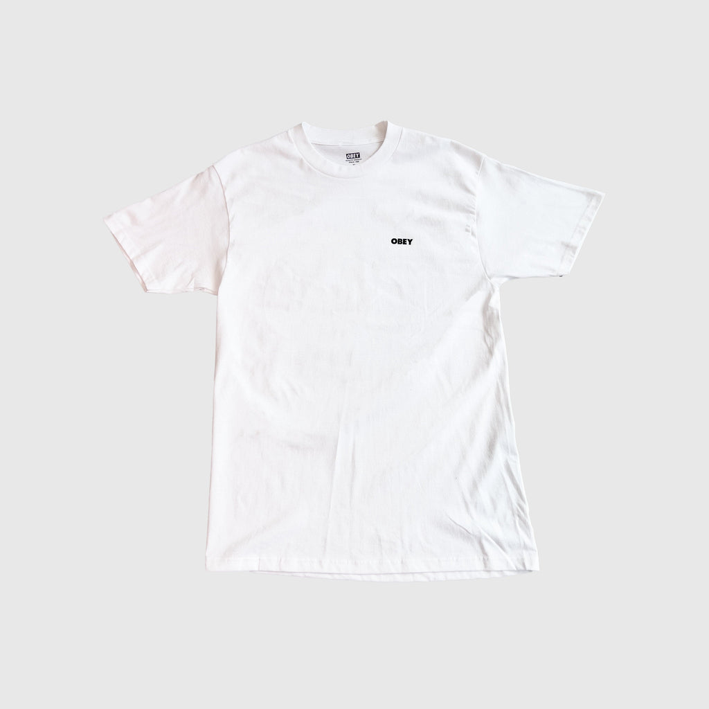 Obey Smog City Tee - White - Front