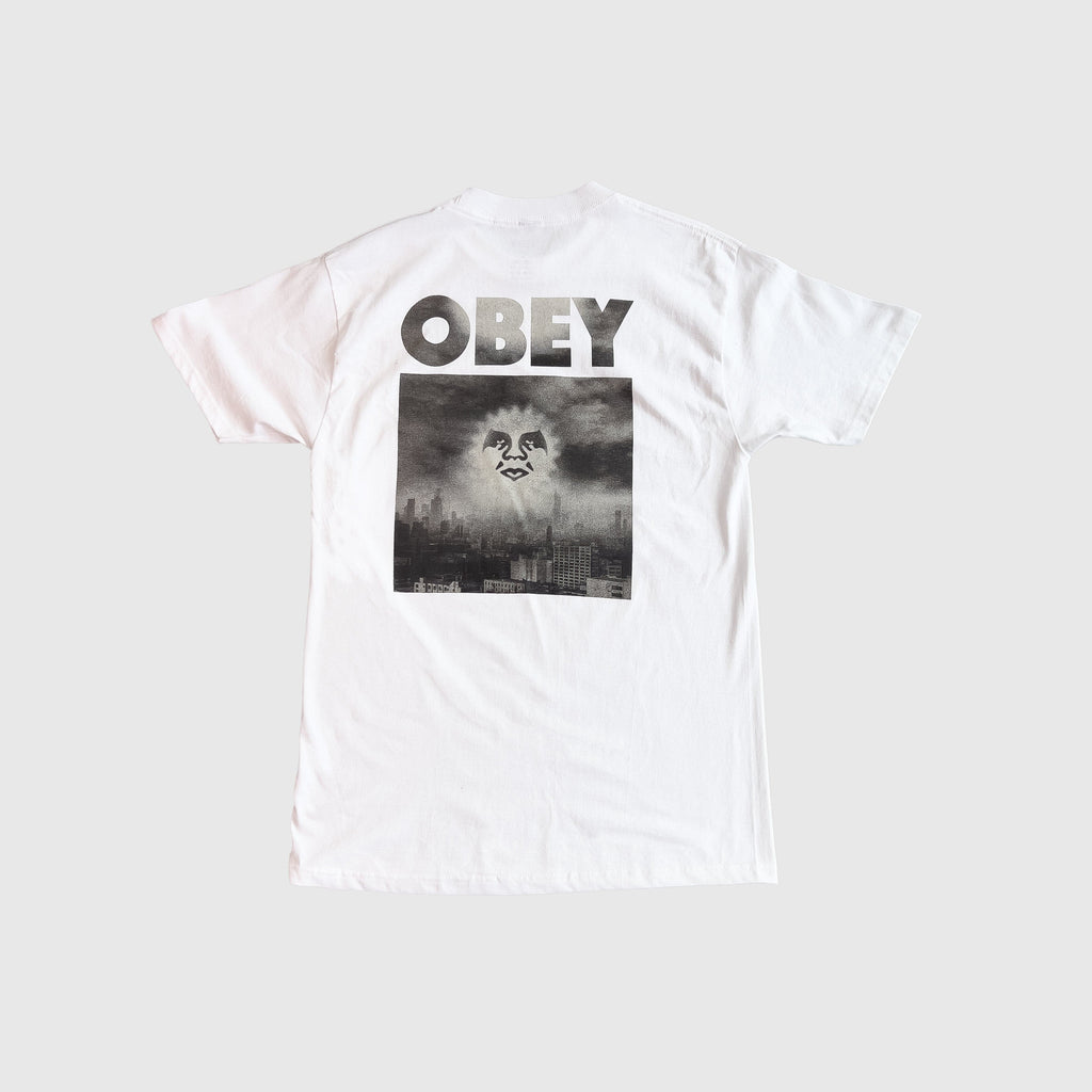 Obey Smog City Tee - White - Back