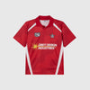 Obey Soccer Jersey - Red Multi - Front