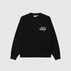 Obey Spellbound Faded Crew - Digital Black Faded Wash - Front
