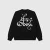 Obey Spellbound Faded Crew - Digital Black Faded Wash - Back