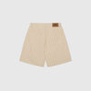 Obey Stripe Baggy Denim Short - Pelican Multi - Back