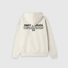 Obey Studios Hood - Unbleached - Back