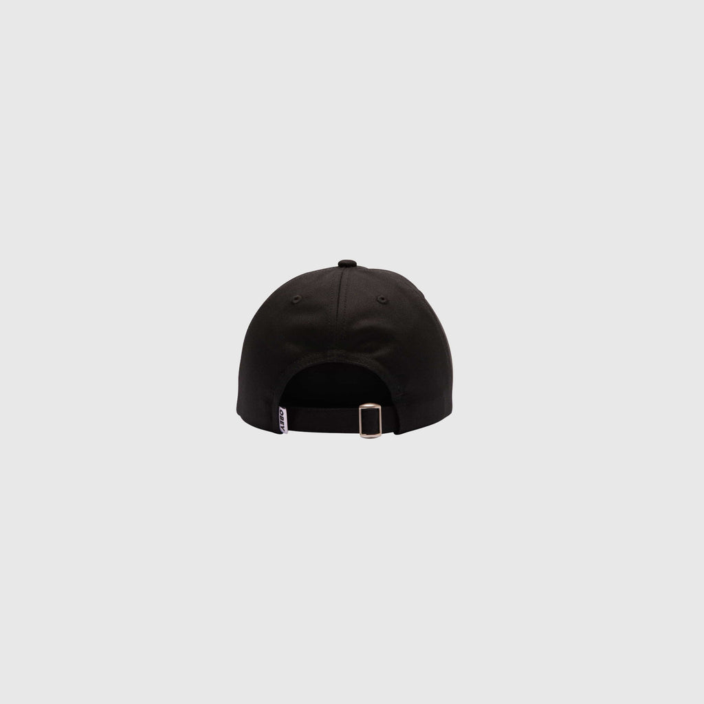 Obey Studios Strap Back Hat - Black - Back