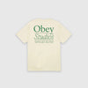 Obey Studios Tee - Cream - Back