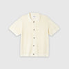 Obey Tear Drop Open Knit Shirt - Unbleached - Front