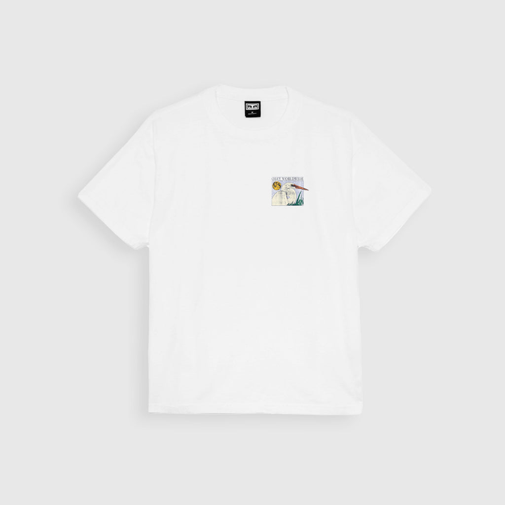 Obey Wildlife Tee - White - Front