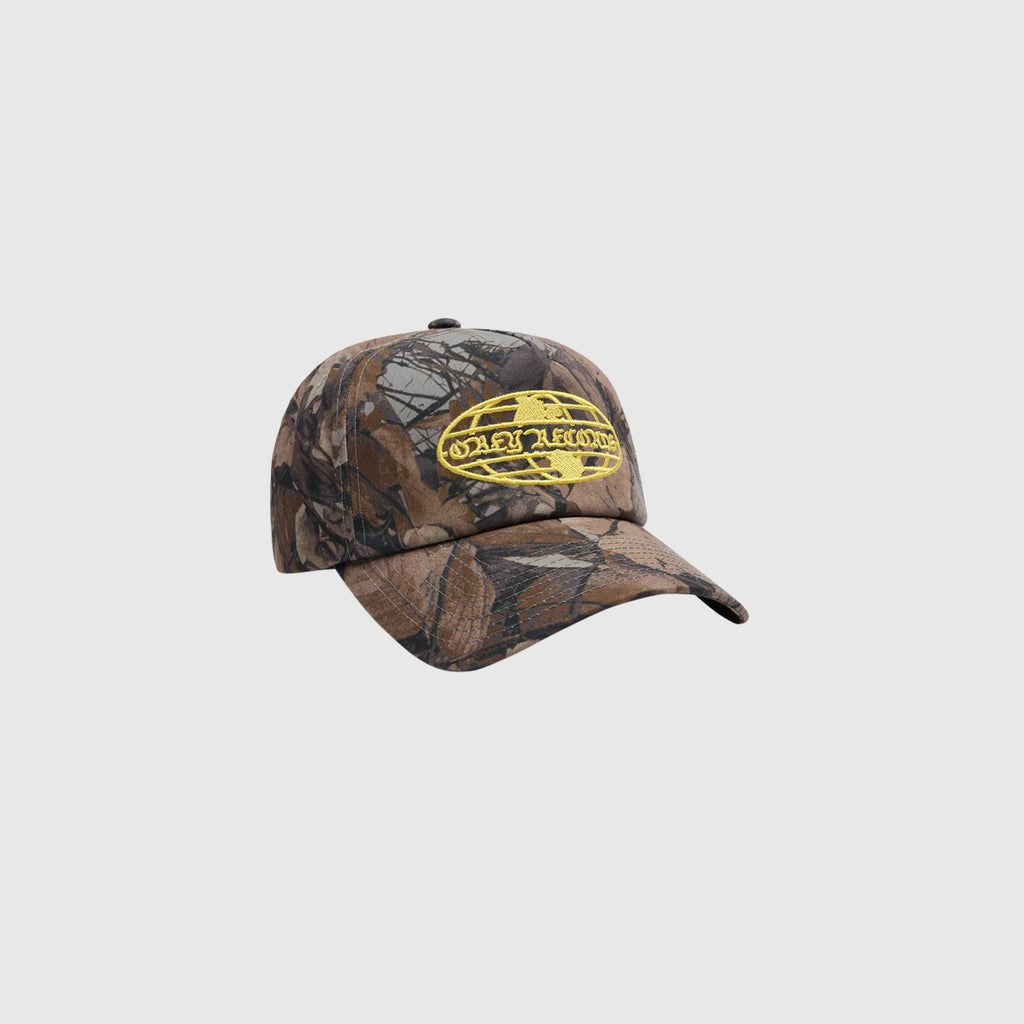 Obey World Records 5 Panel SB - Fence Camo Multi - Front
