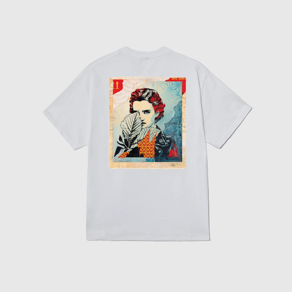 Obey Wrong Path Tee - White - Back