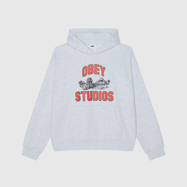 Obey Cairo Extra Heavy Hood - Ash Grey