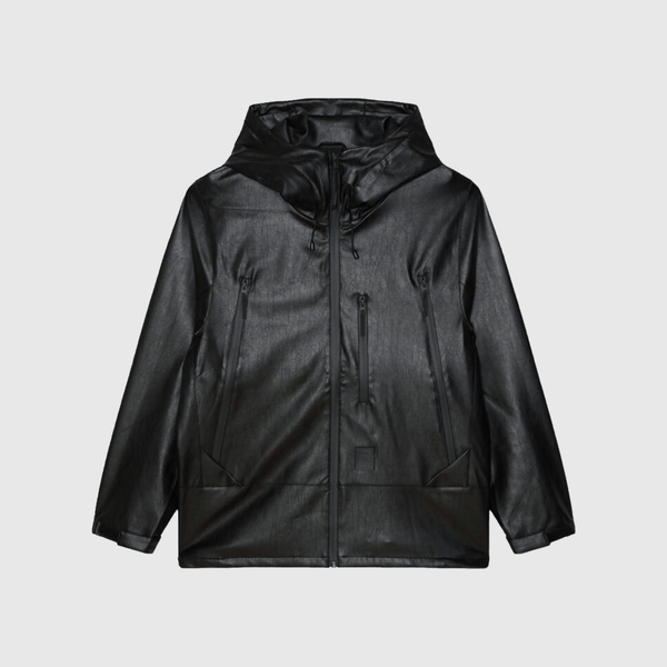 Obey Obsidian PU Jacket - Black
