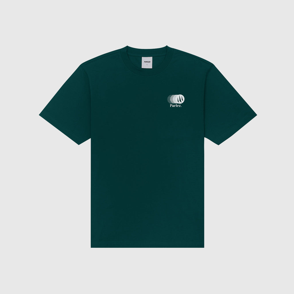 Parlez Charter Tee - Deep Green - Front