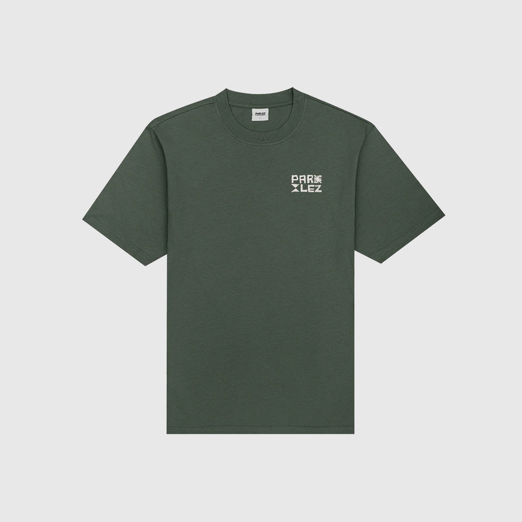 Parlez Maran Tee - Kelp Green - Front