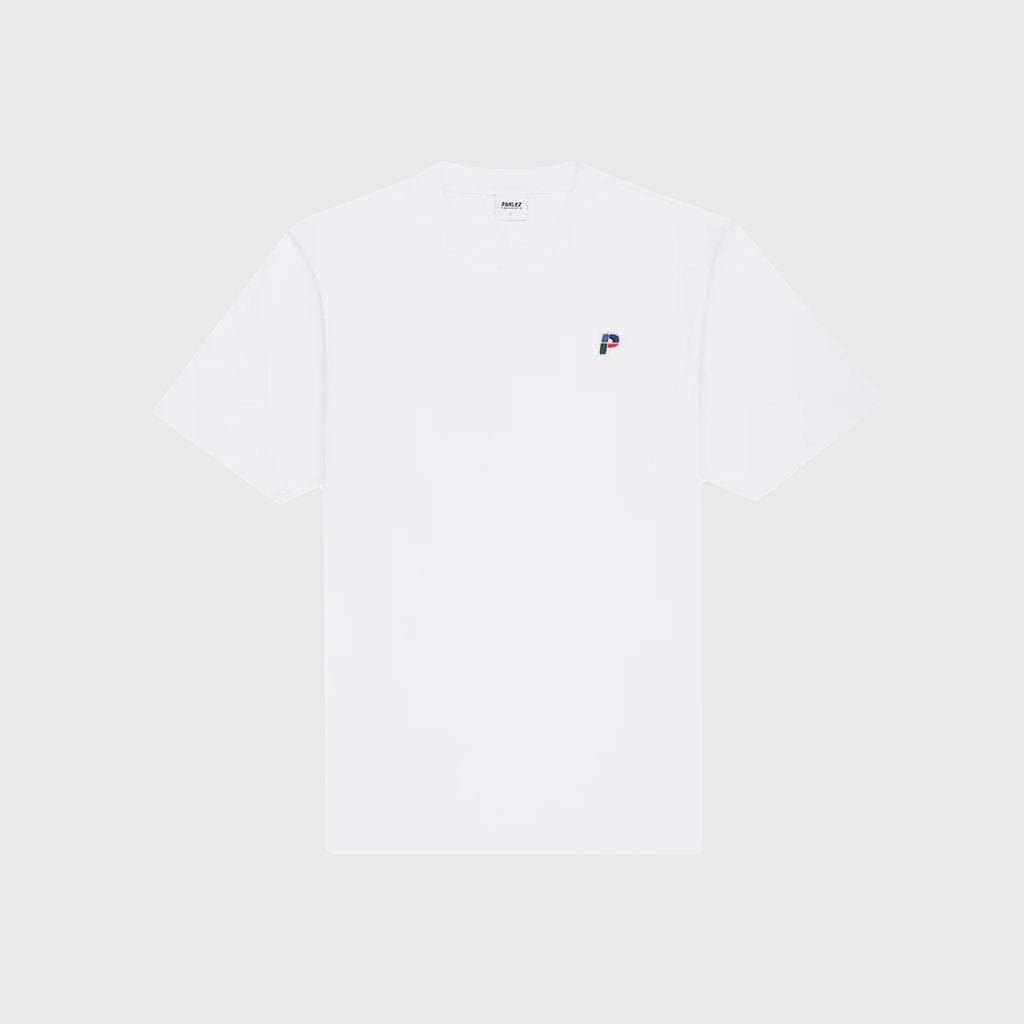 Parlez Baxter Tee - White - Front