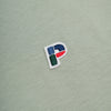 Parlez Baxter Tee - Sea Mist - Front Close Up