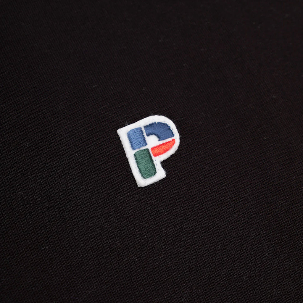 Parlez Baxter Tee - Black - Front Close Up