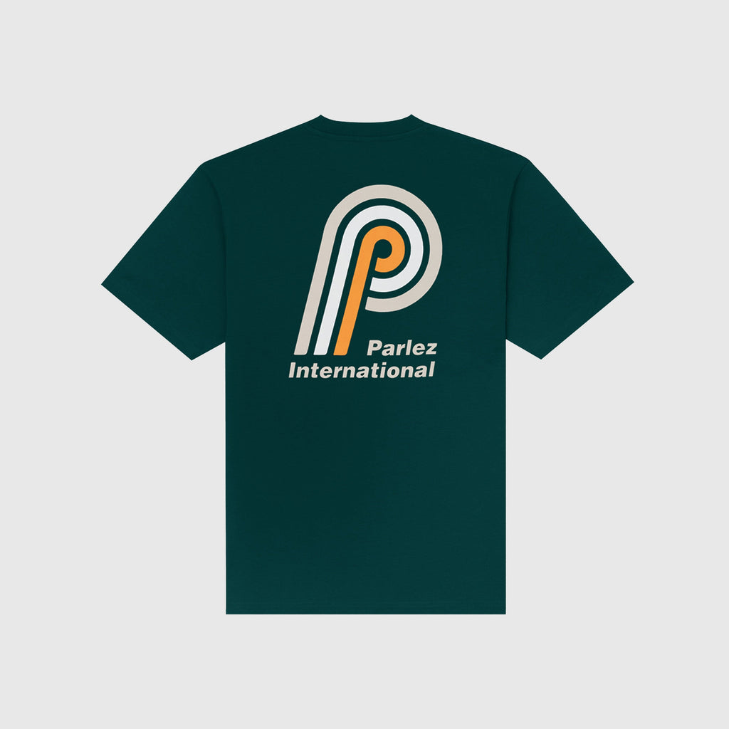 Parlez Dabney Tee - Deep Green - Back