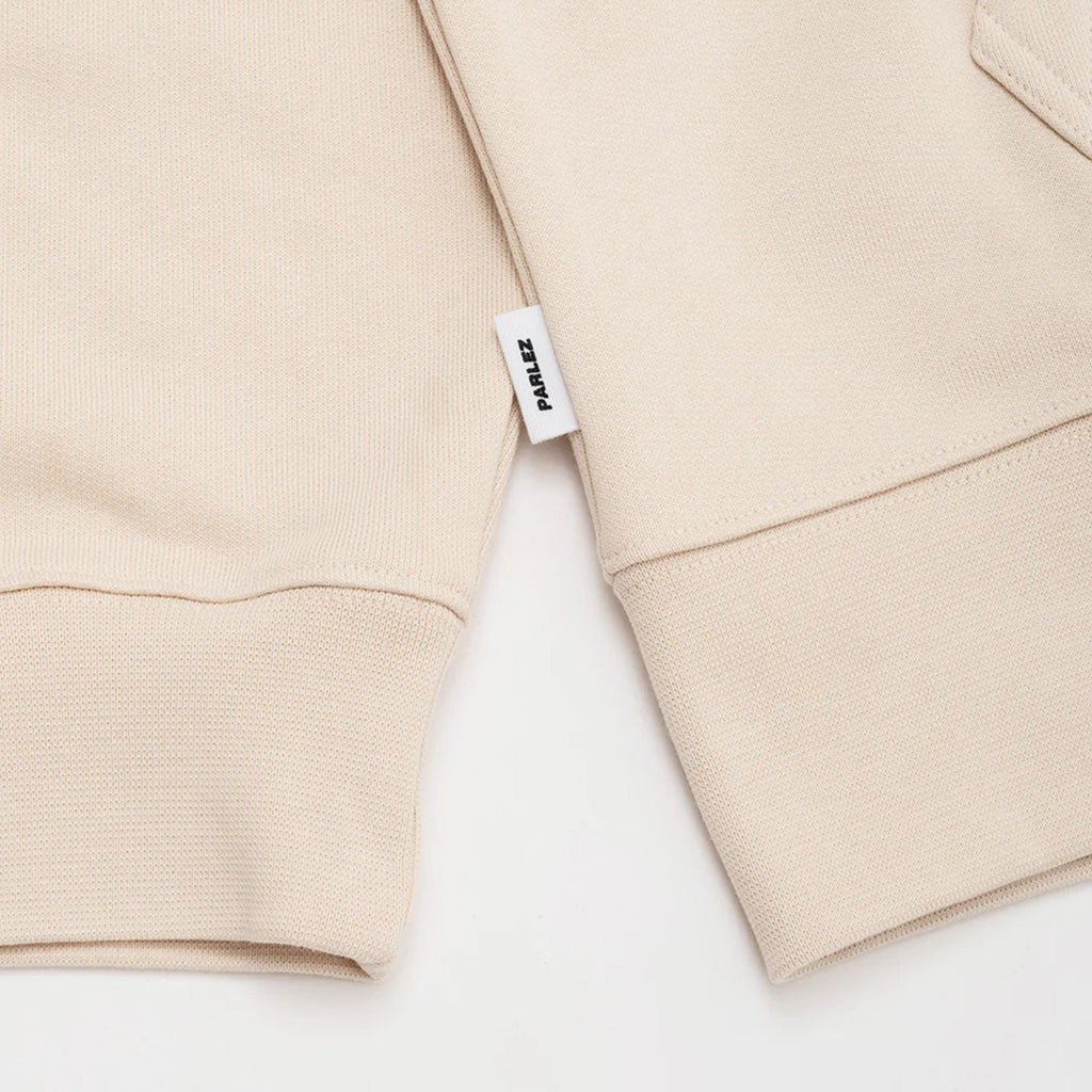 Parlez Avery Hoodie - Ecru - Front Close Up