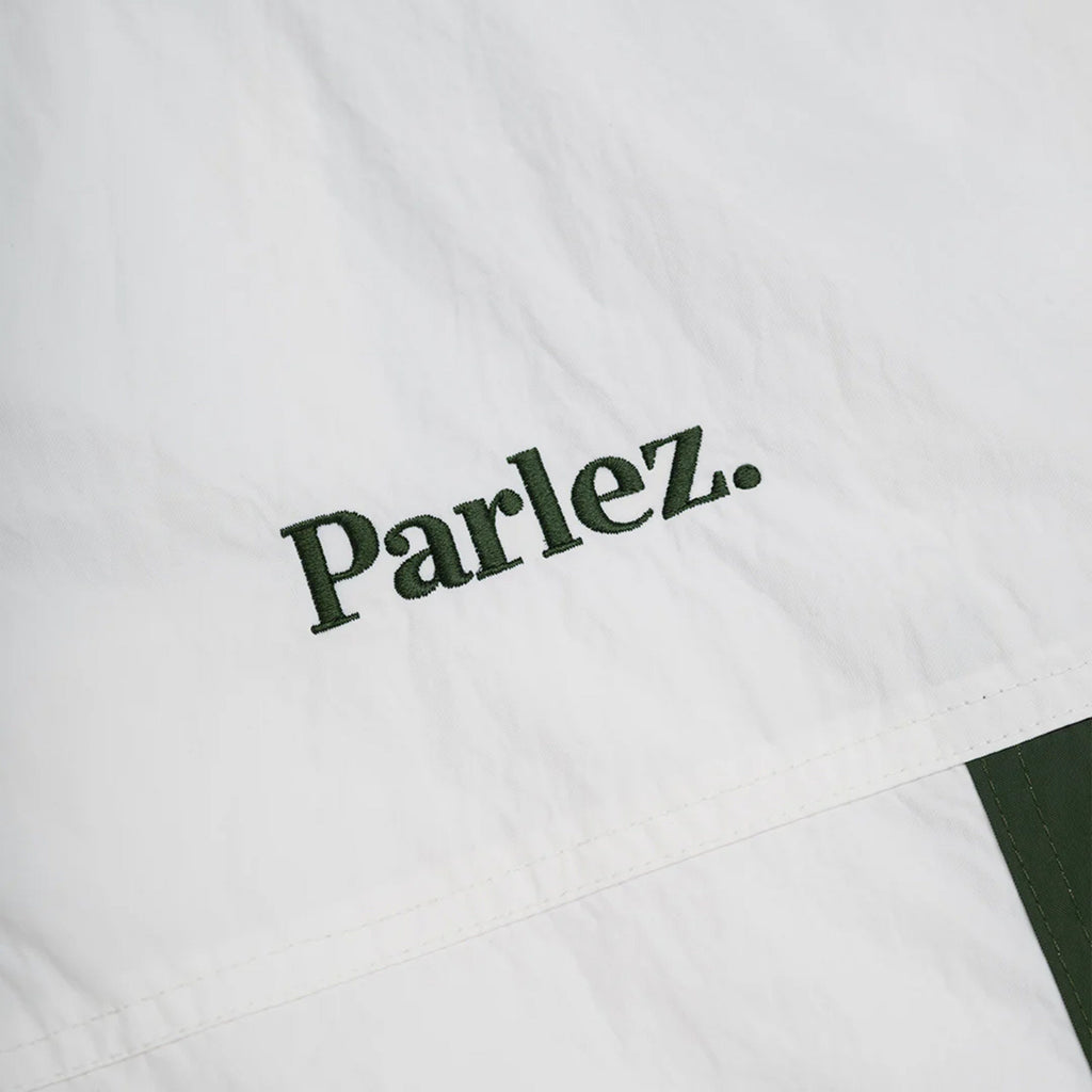 Parlez Pulse Jacket - Kelp Green - Front Close Up