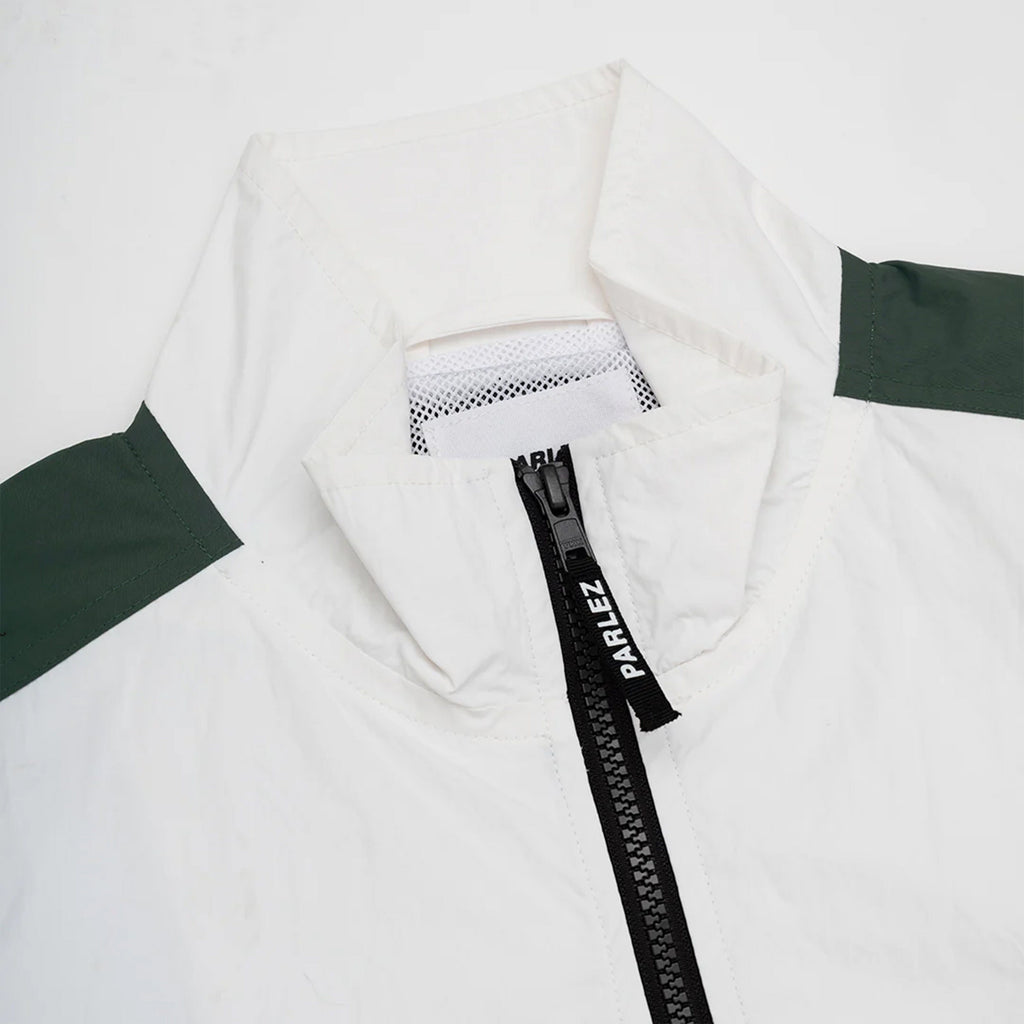 Parlez Pulse Jacket - Kelp Green - Front Close Up