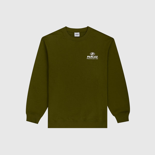 Parlez Excel Sweatshirt - Moss - Front