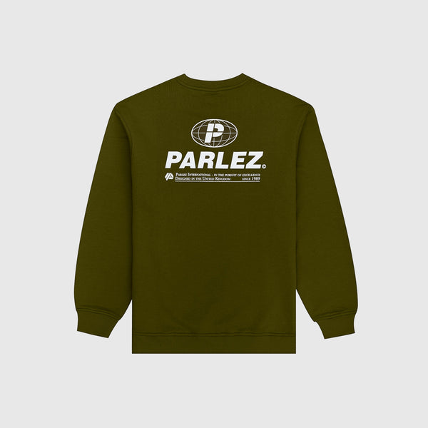 Parlez Excel Sweatshirt - Moss - Back