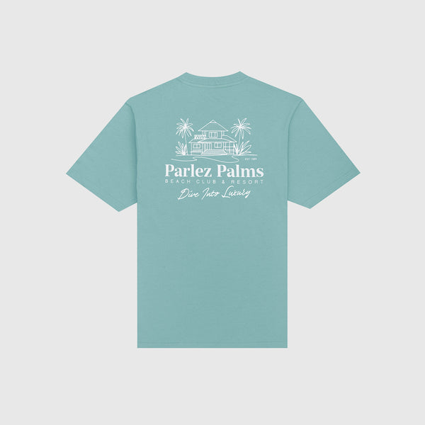 Parlez Retreat T Shirt - Sage Shore - Back