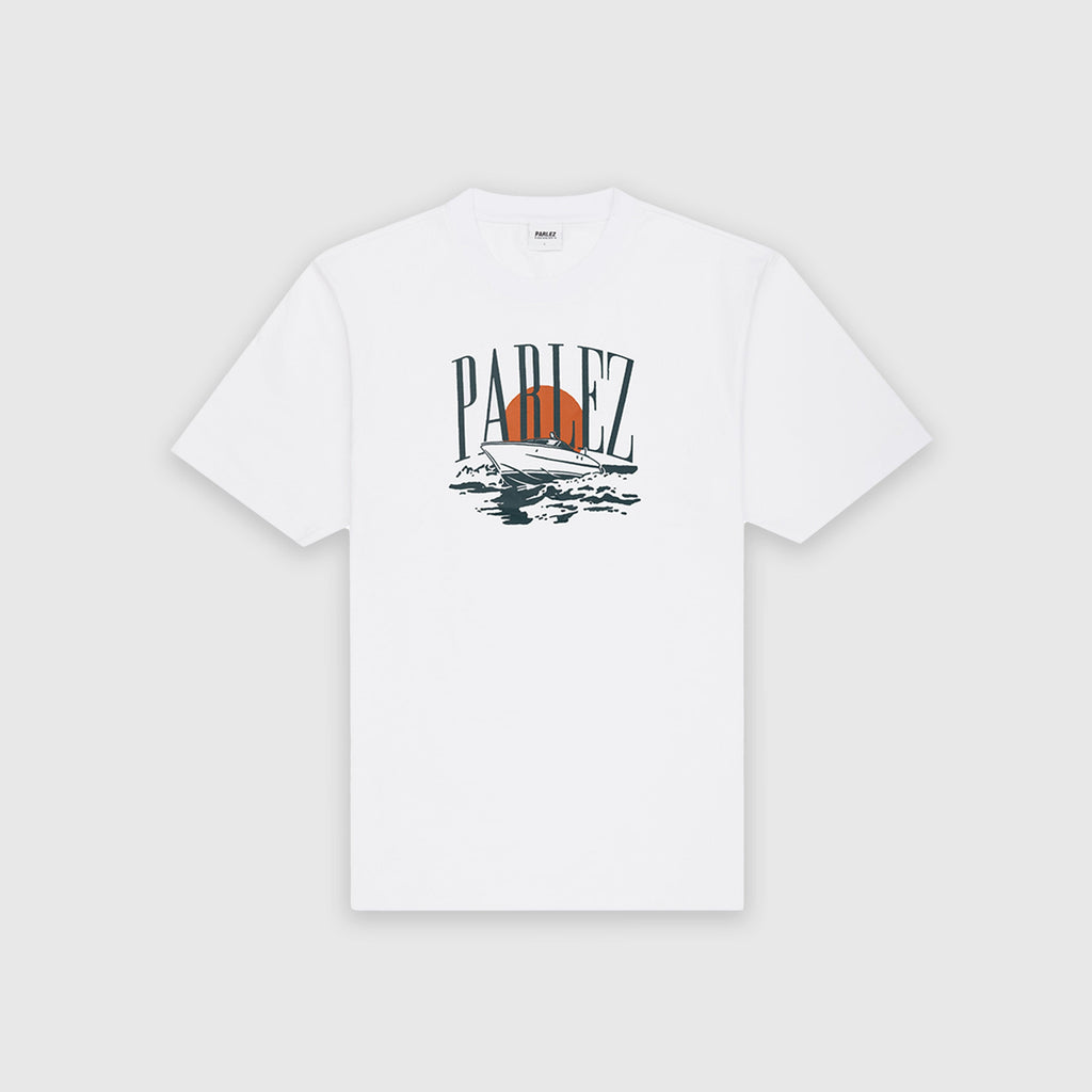 Parlez Vehi T Shirt - White - Front