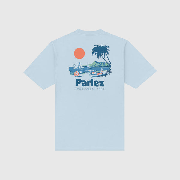 Parlez Willford T Shirt - Cloud - Back