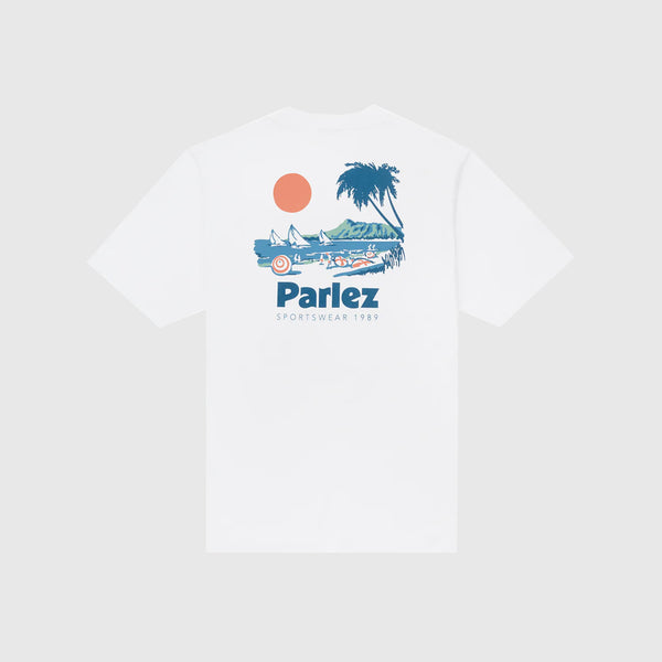 Parlez Willford T Shirt - White - Back